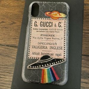 Gucci hard canvas iPhone case for iPhone XR.